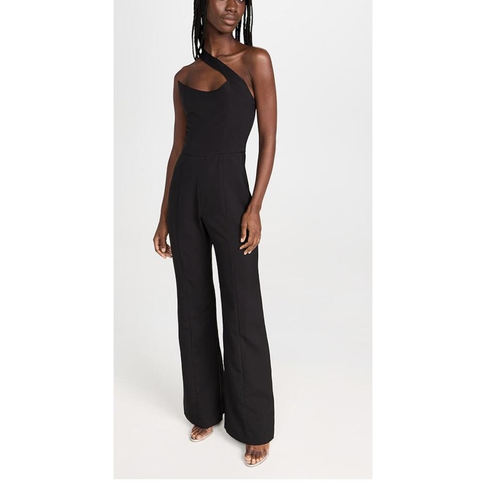 NWT Black Halo Brew Black Jumpsuit Size 6